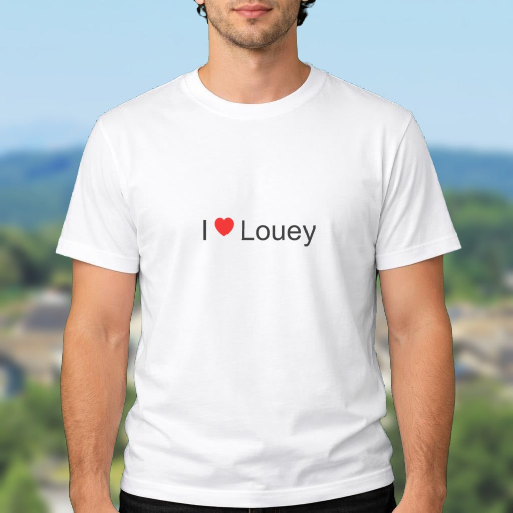 T-shirt I love louey