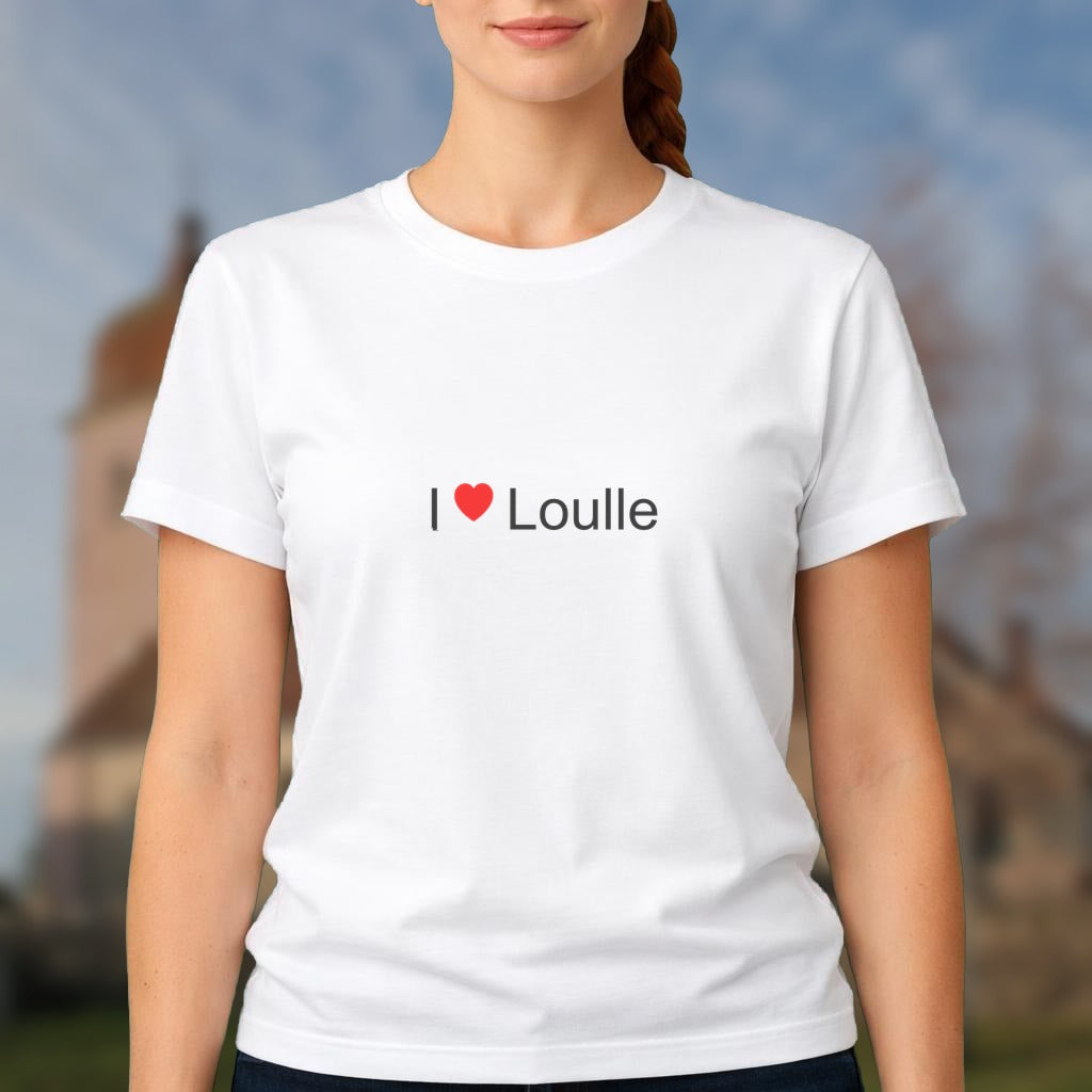 T-shirt I love loulle