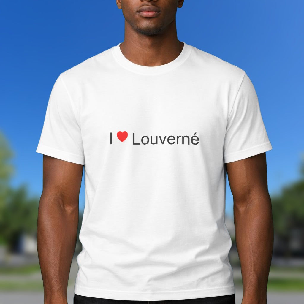 T-shirt I love louverné