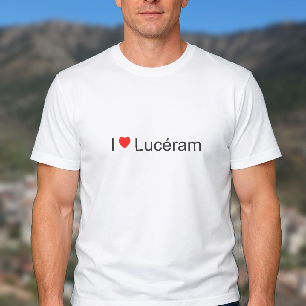 T-shirt I love lucéram