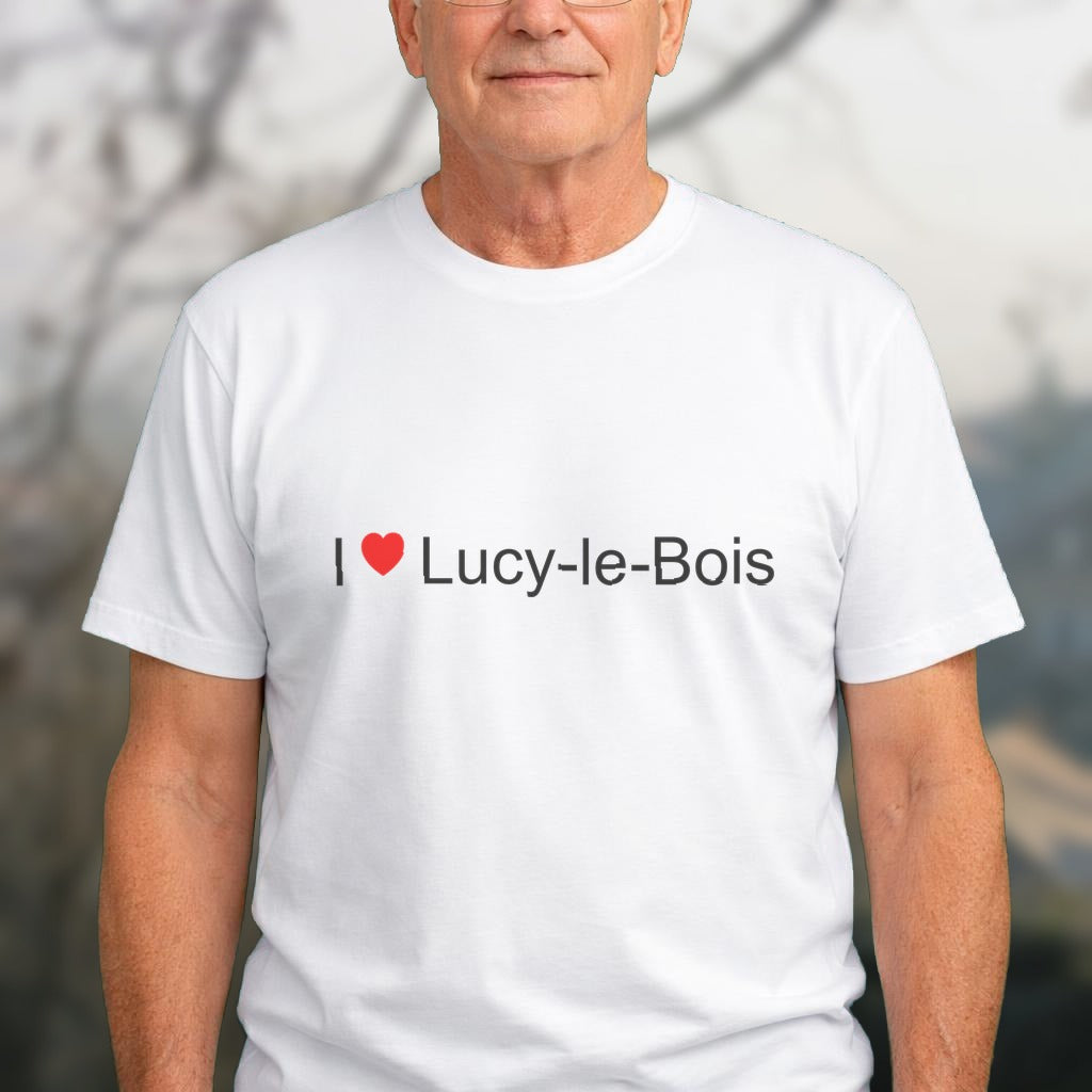 T-shirt I love lucy-le-bois