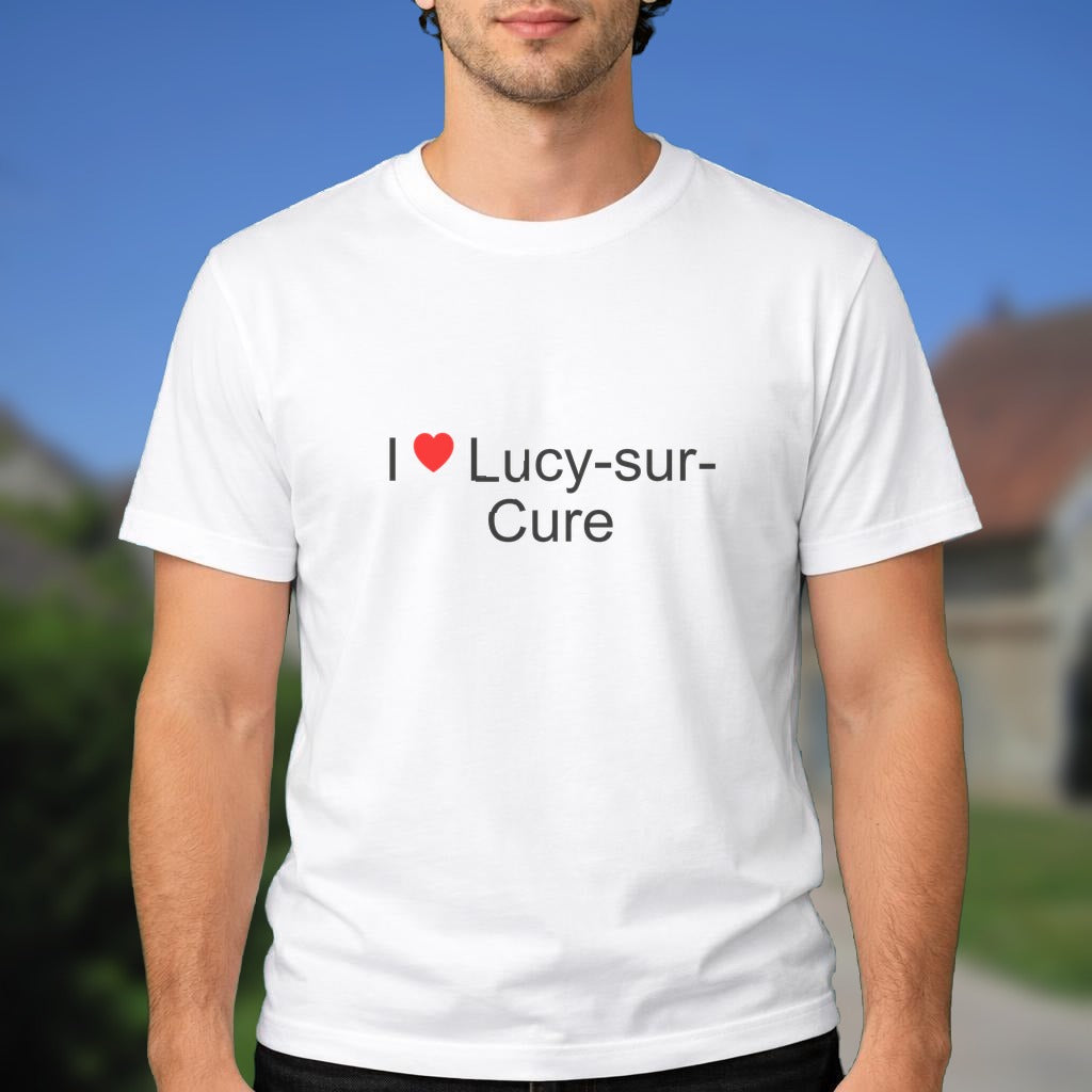 T-shirt I love lucy-sur-cure