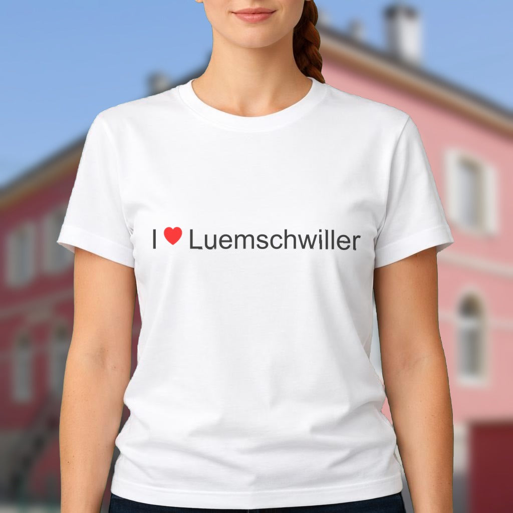 T-shirt I love luemschwiller
