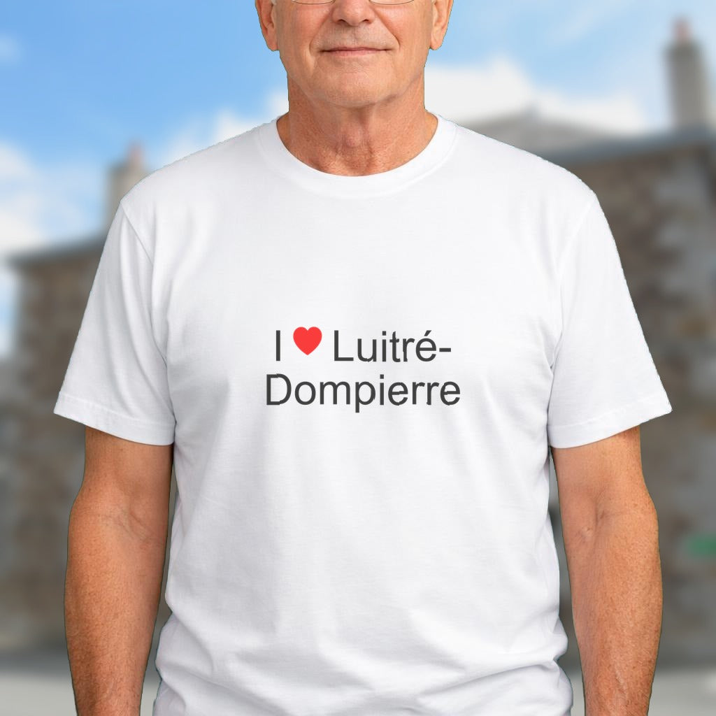 T-shirt I love luitré-dompierre