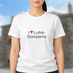 T-shirt I love luitré-dompierre