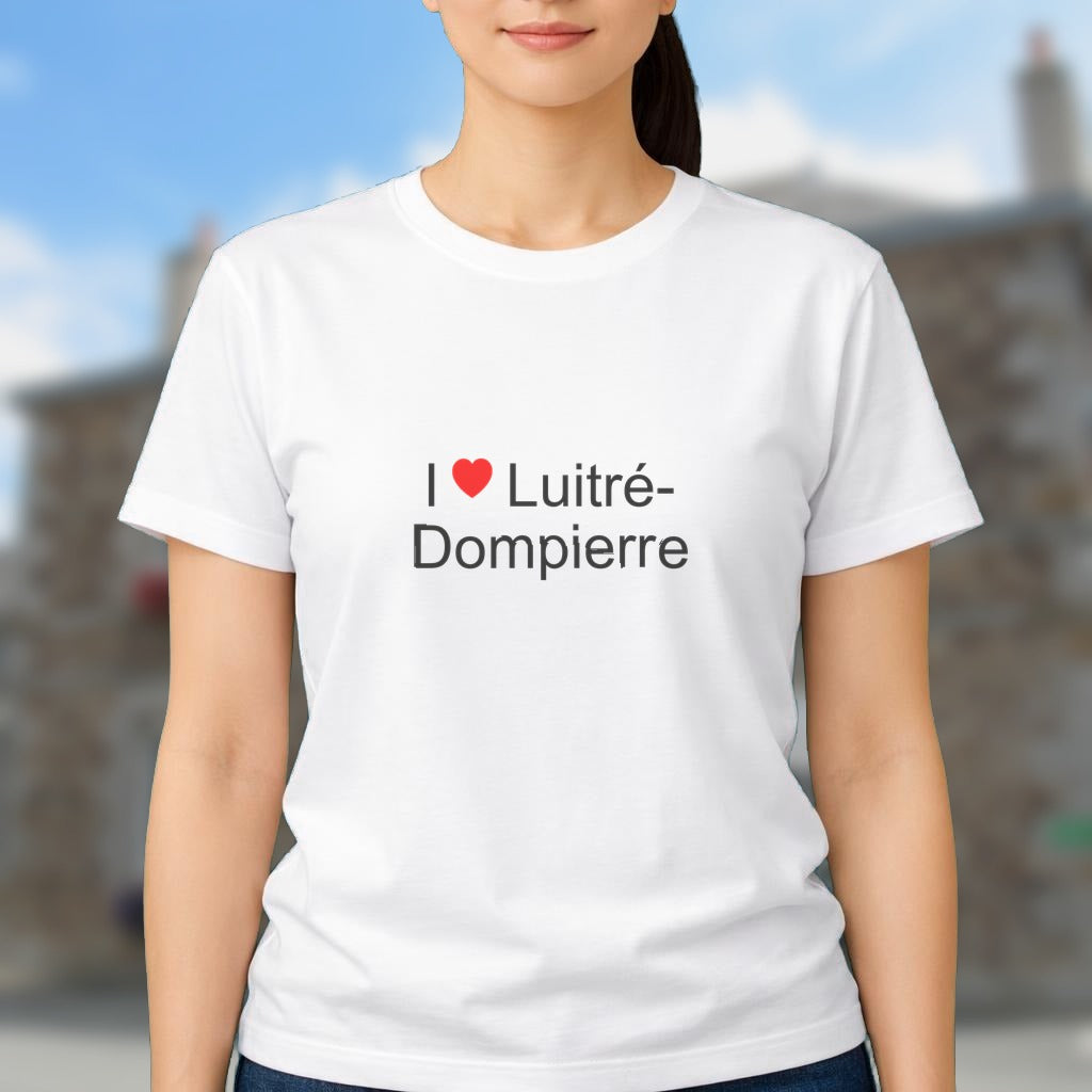 T-shirt I love luitré-dompierre
