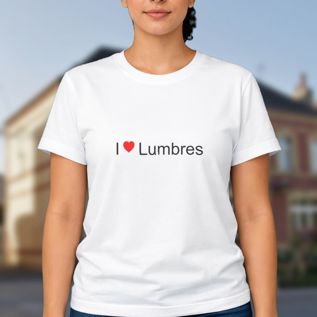 T-shirt I love lumbres