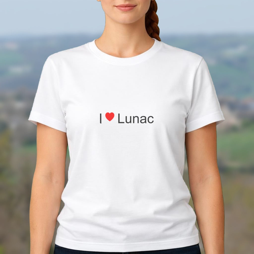 T-shirt I love lunac