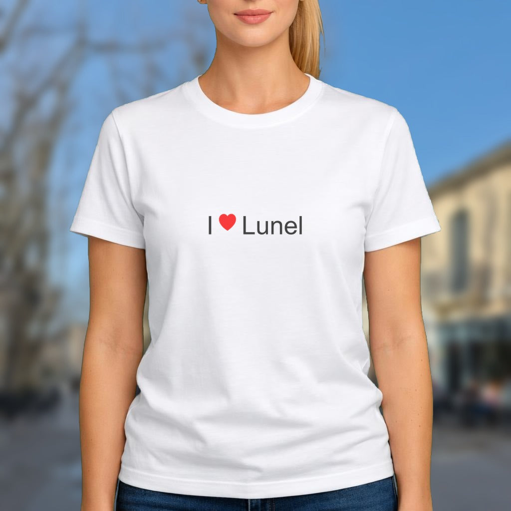 T-shirt I love lunel