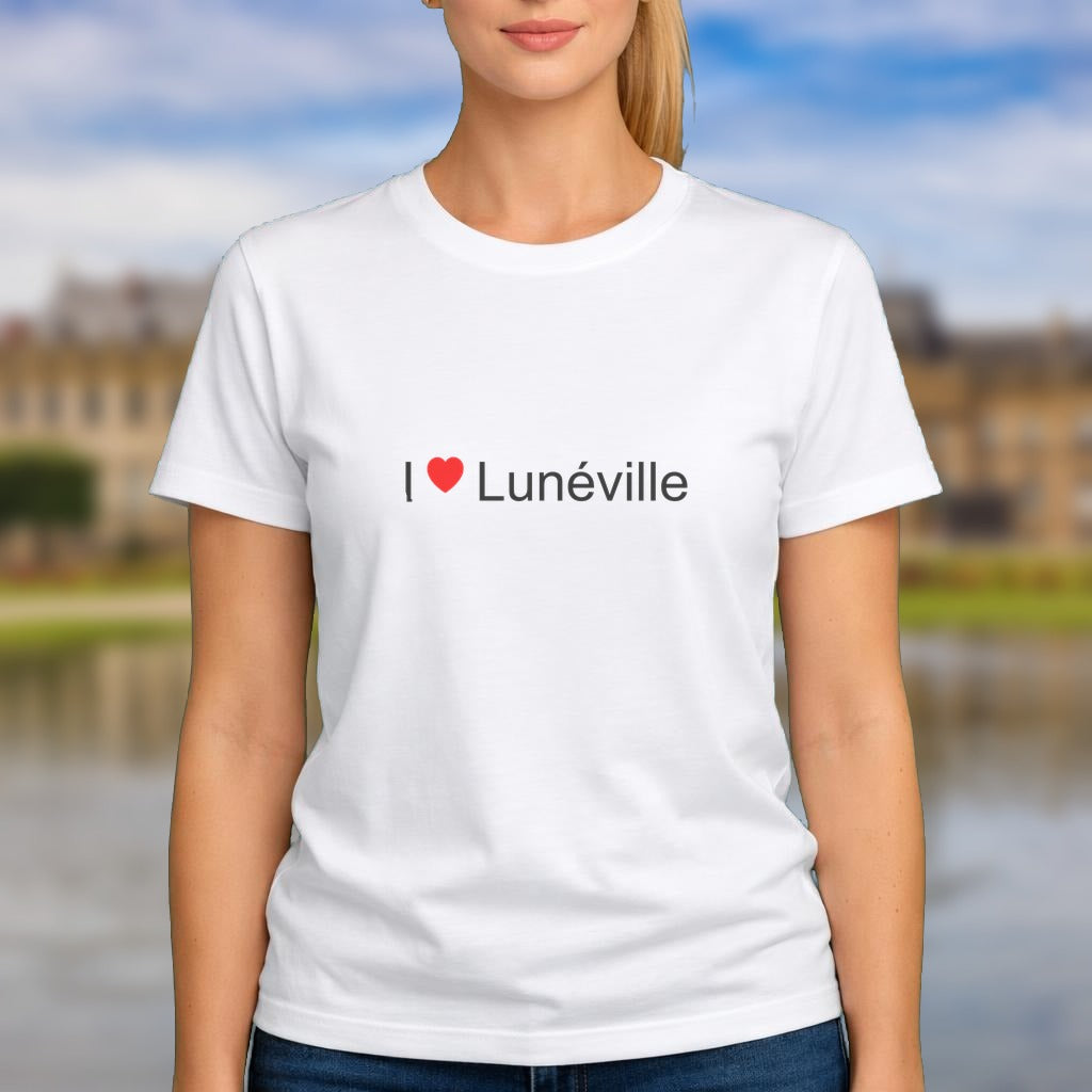 T-shirt I love lunéville