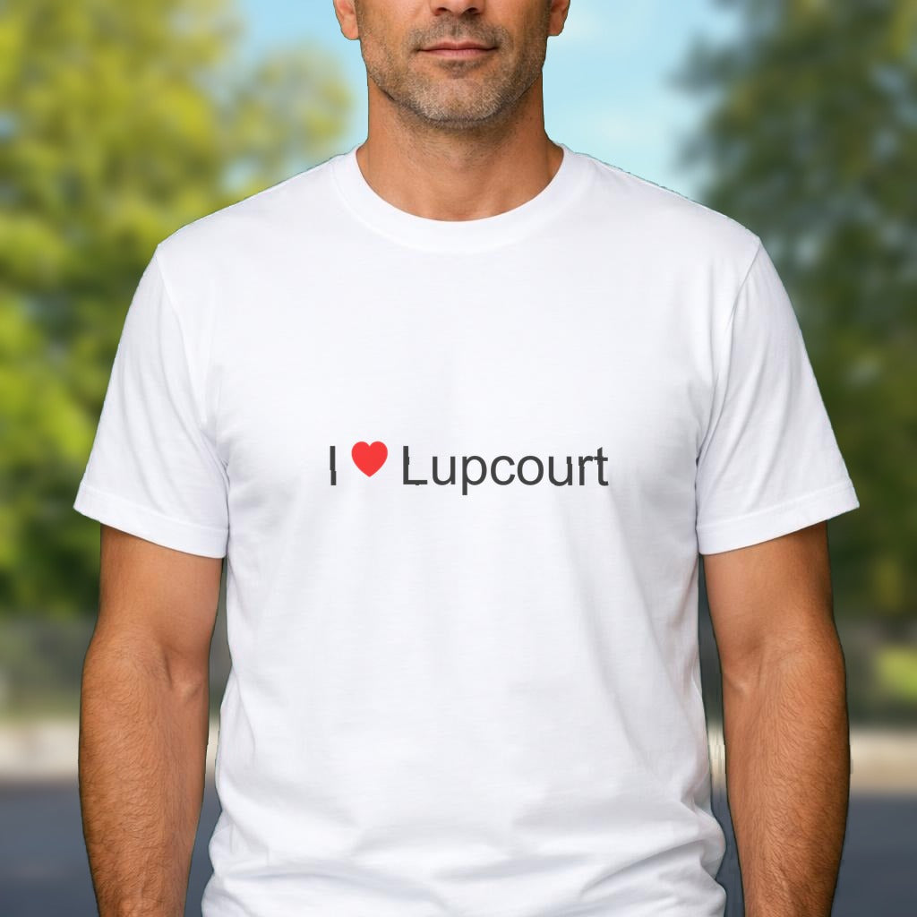 T-shirt I love lupcourt