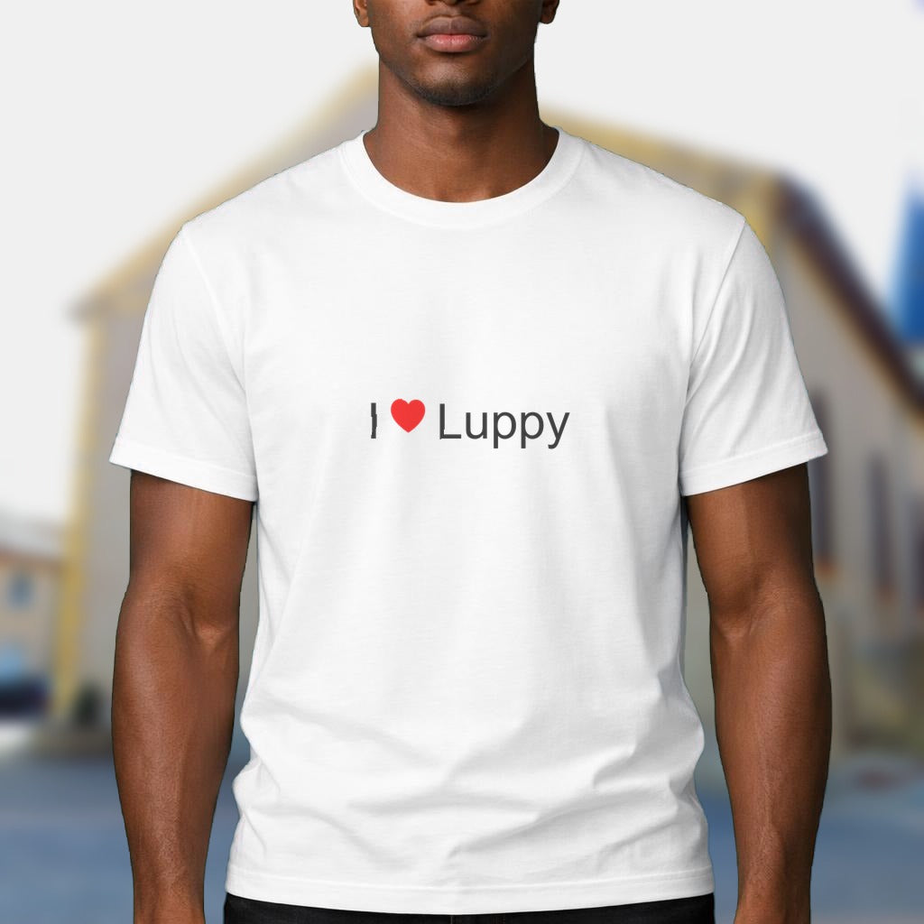T-shirt I love luppy