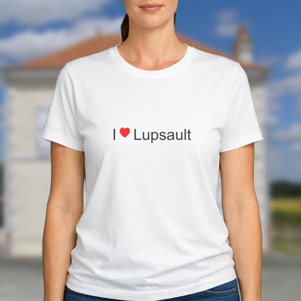 T-shirt I love lupsault