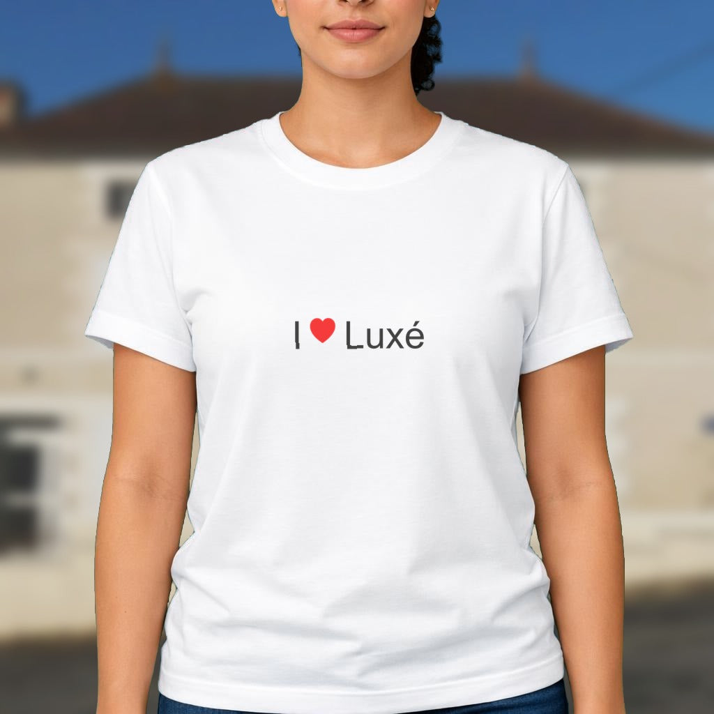 T-shirt I love luxé