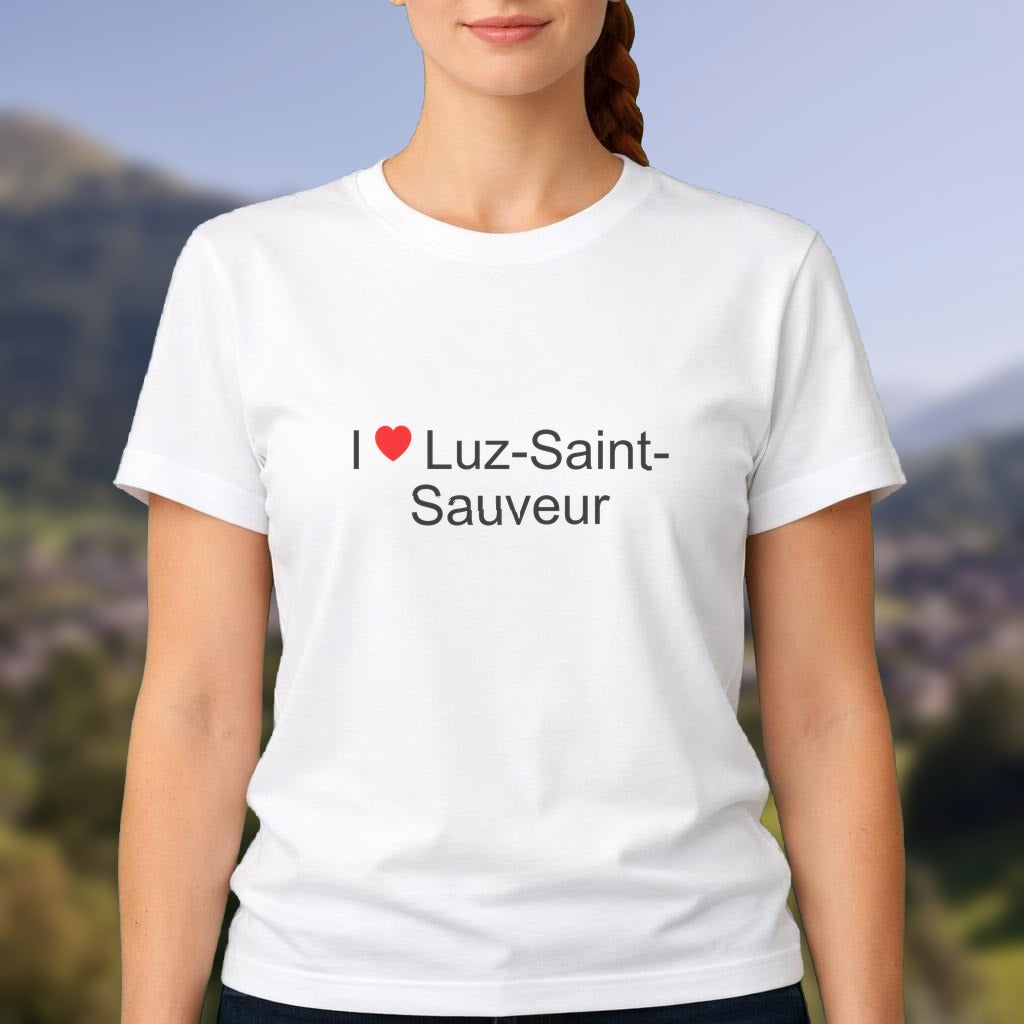 T-shirt I love luz-saint-sauveur