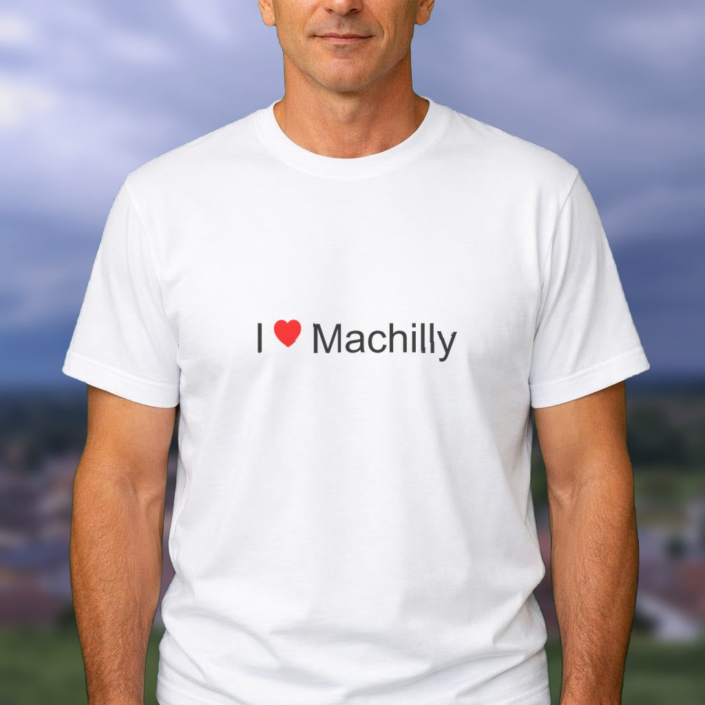 T-shirt I love machilly