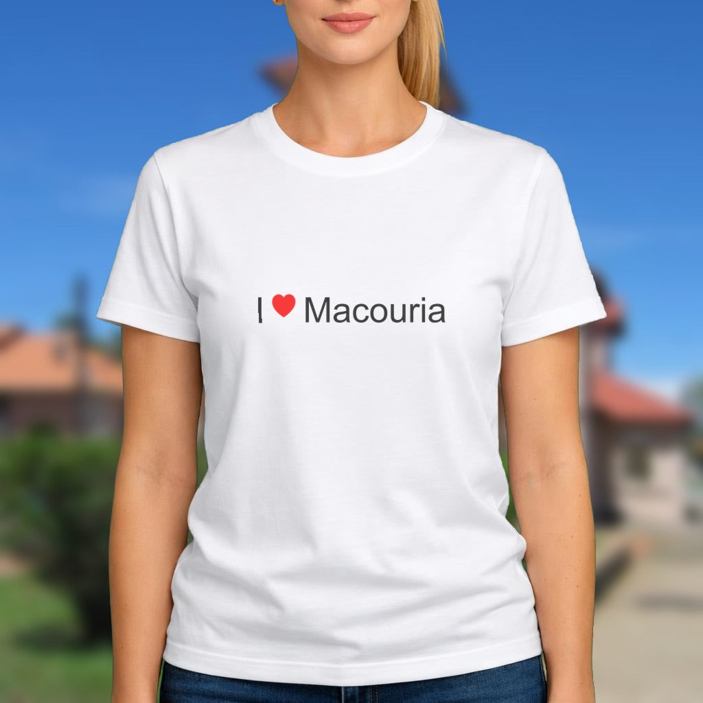 T-shirt I love macouria