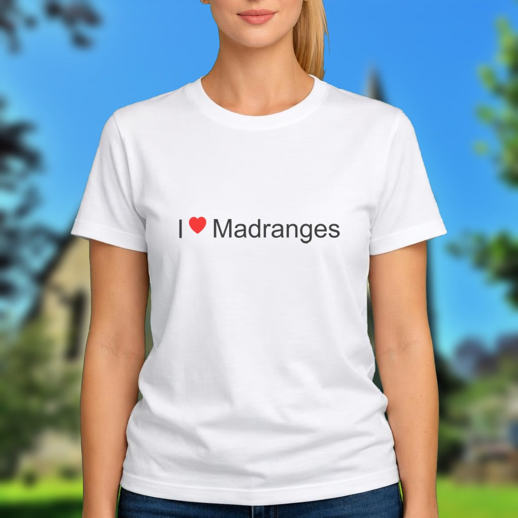 T-shirt I love madranges
