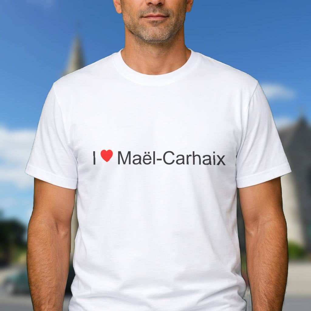 T-shirt I love maël-carhaix