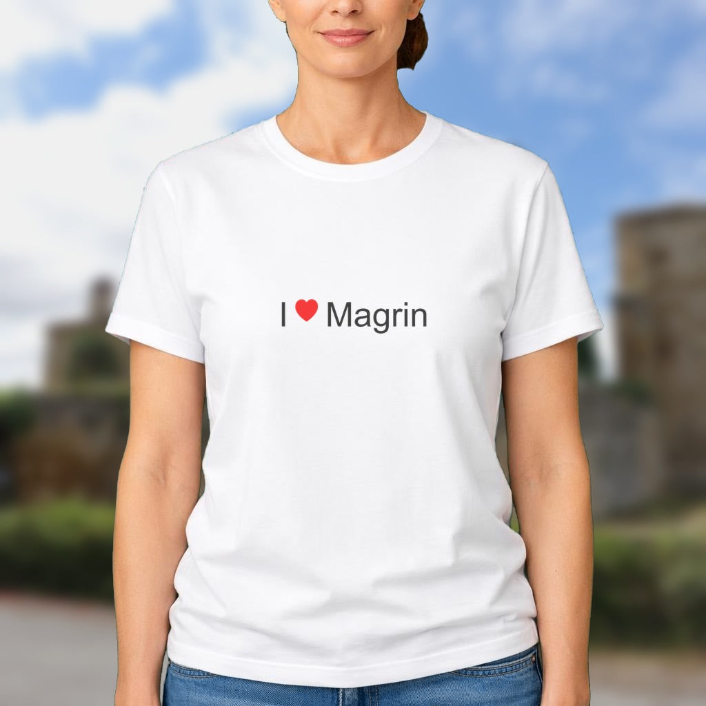 T-shirt I love magrin