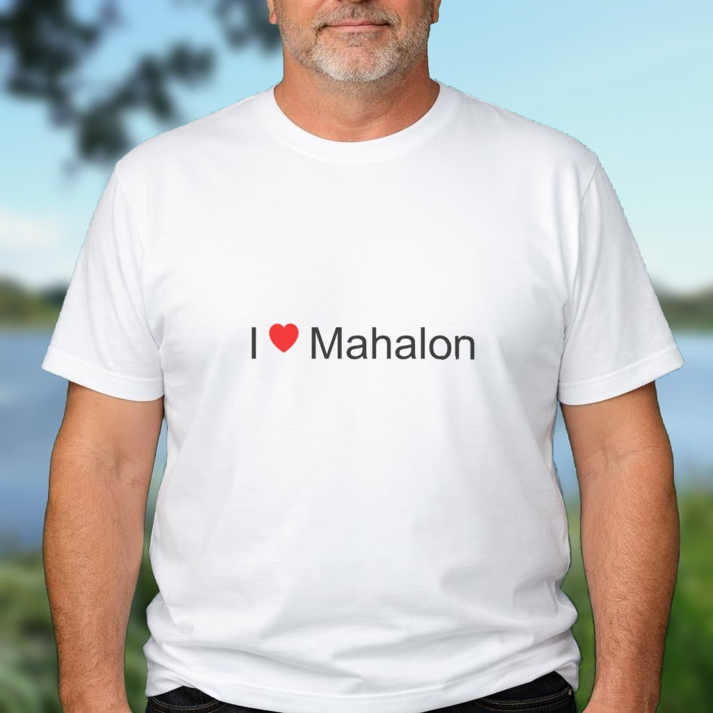 T-shirt I love mahalon