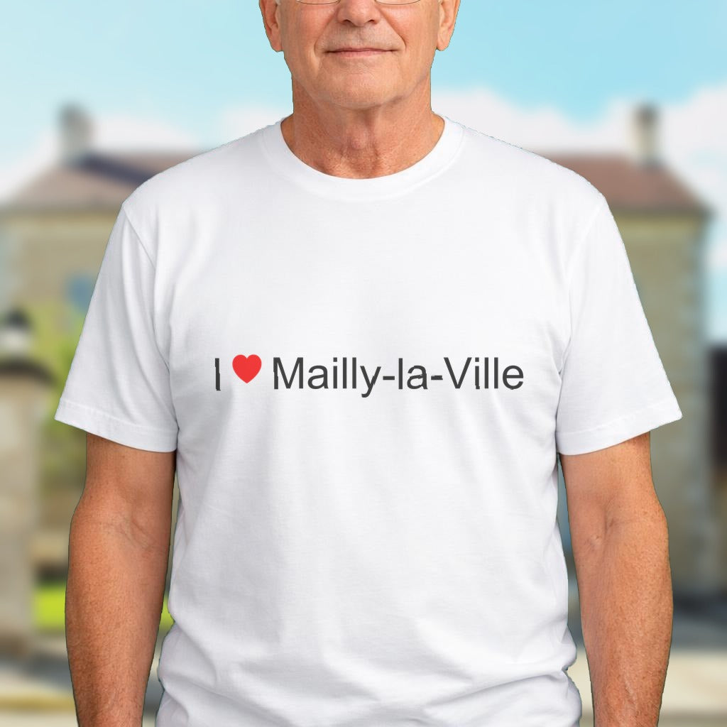 T-shirt I love mailly-la-ville
