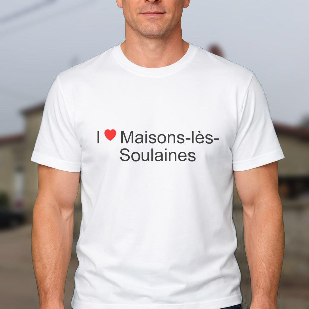T-shirt I love maisons-lès-soulaines