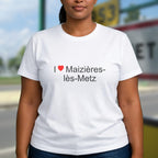 T-shirt I love maizières-lès-metz