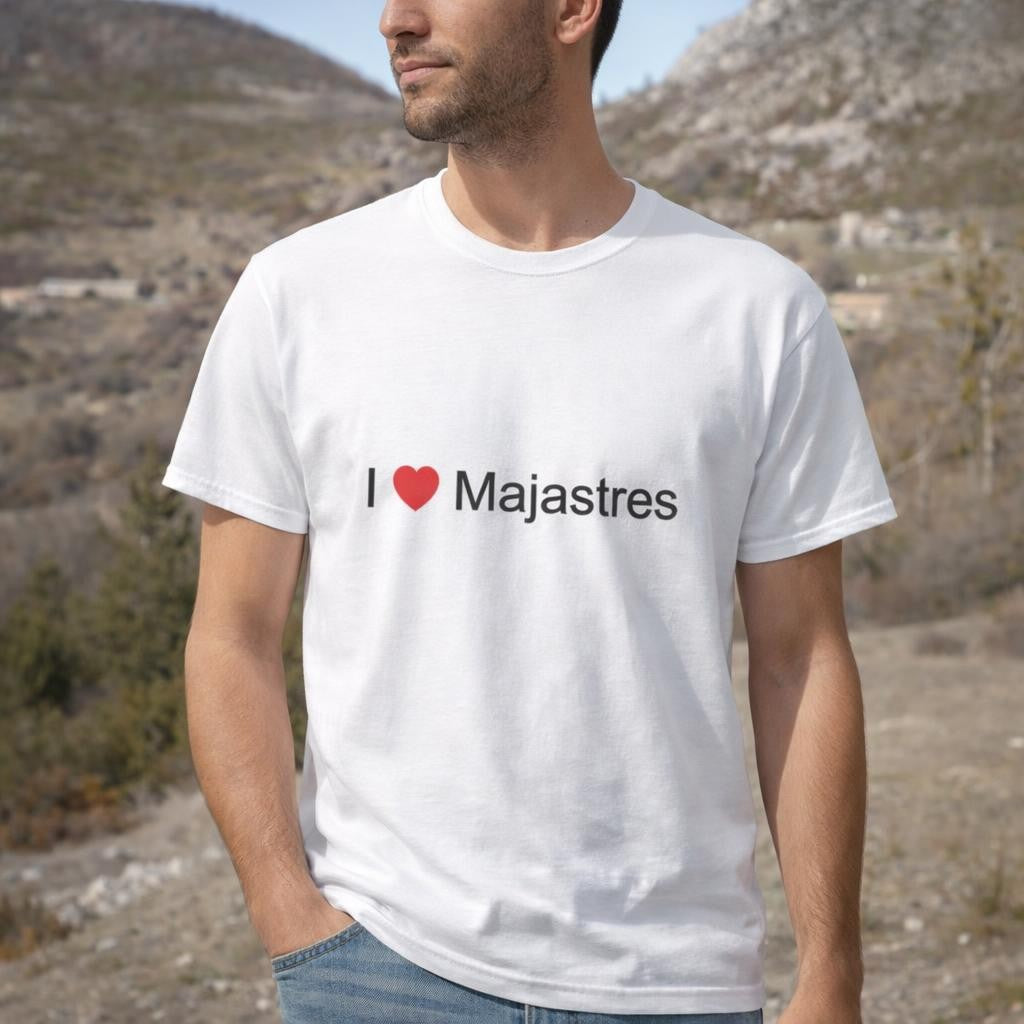 T-shirt I love majastres