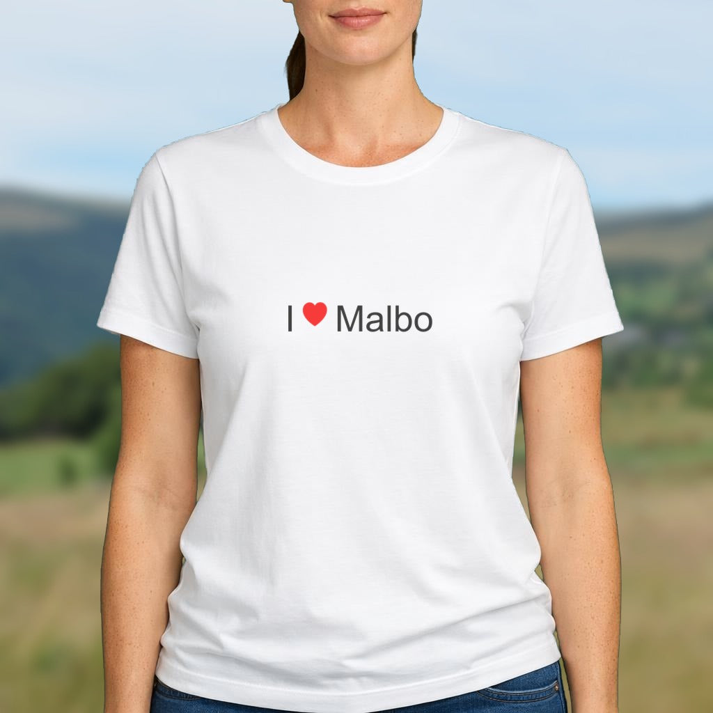 T-shirt I love malbo