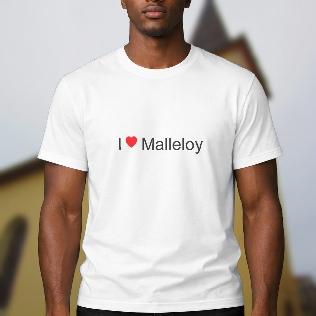 T-shirt I love malleloy