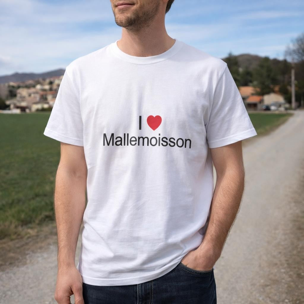 T-shirt I love mallemoisson