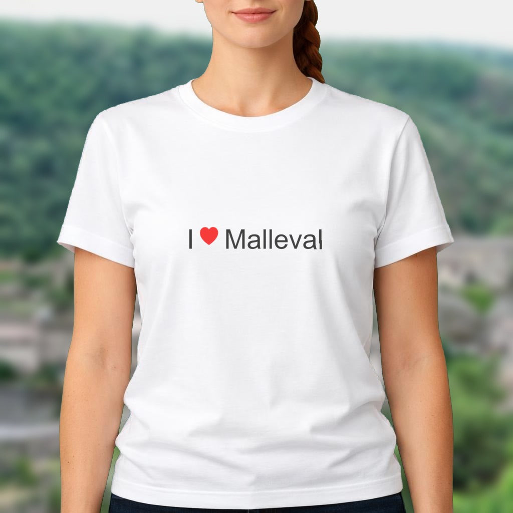 T-shirt I love malleval