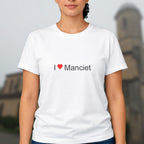 T-shirt I love manciet