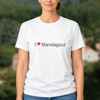 T-shirt I love mandagout