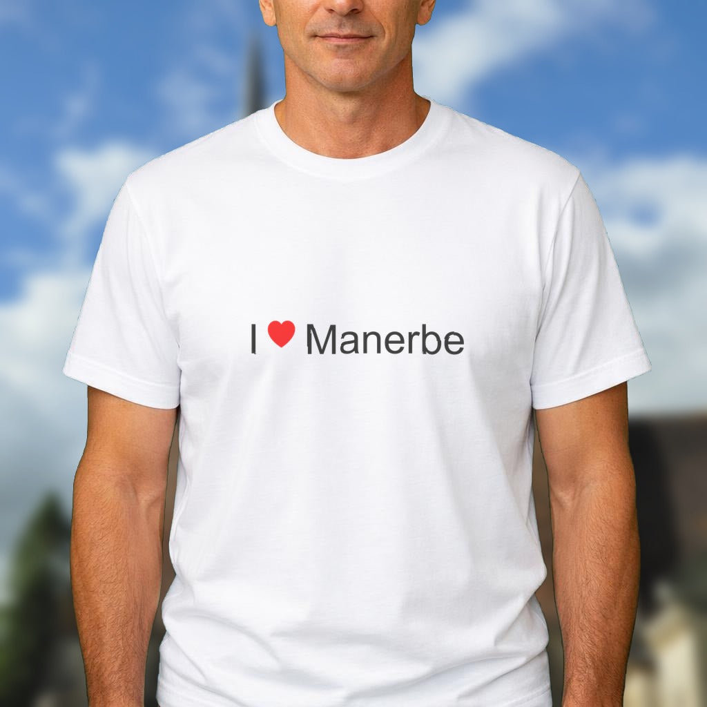 T-shirt I love manerbe