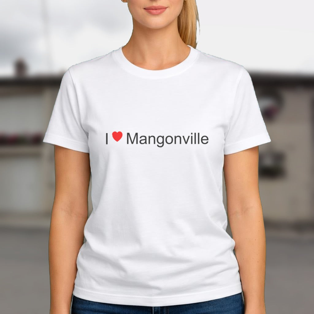 T-shirt I love mangonville