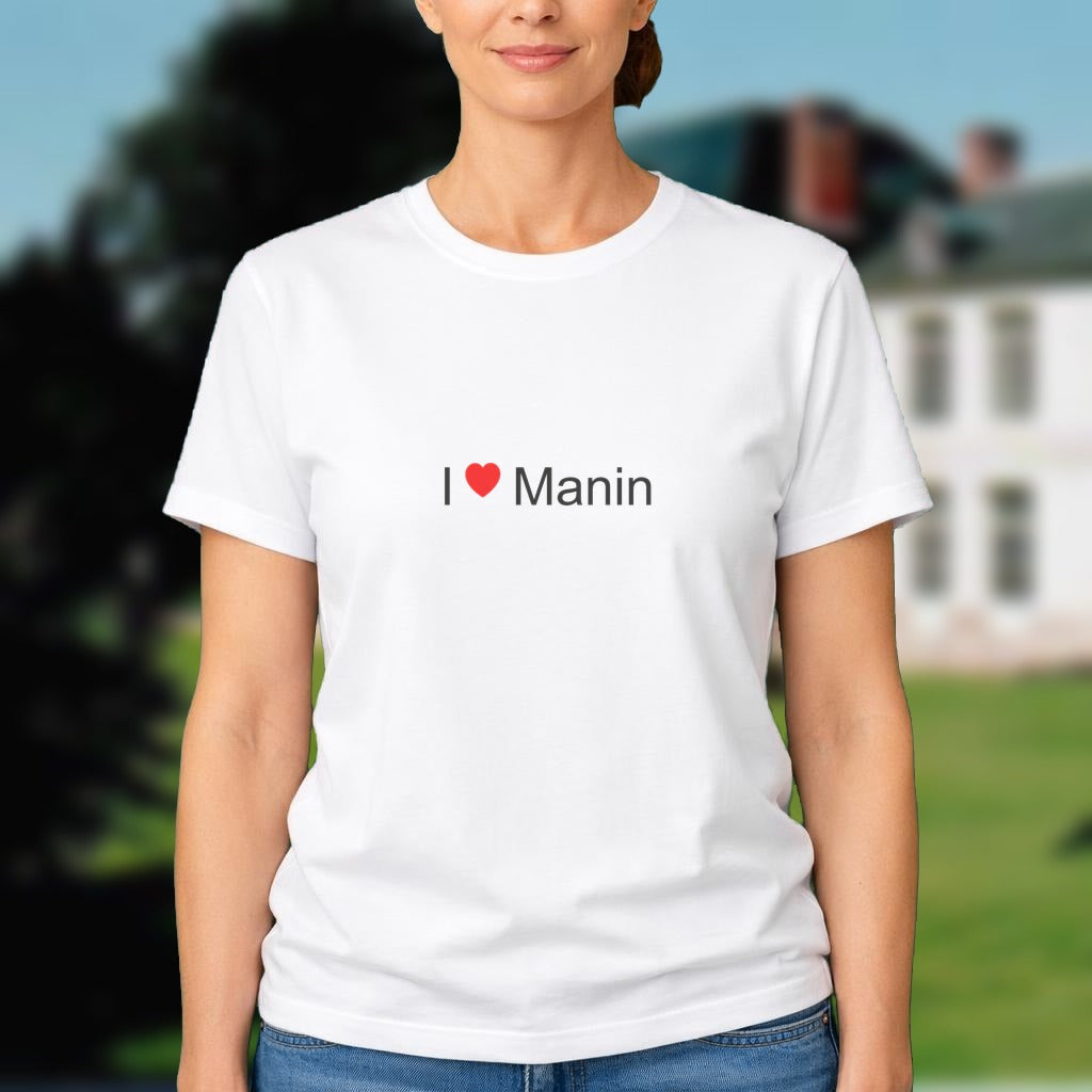T-shirt I love manin