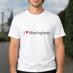 T-shirt I love maninghem