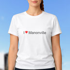 T-shirt I love manonville
