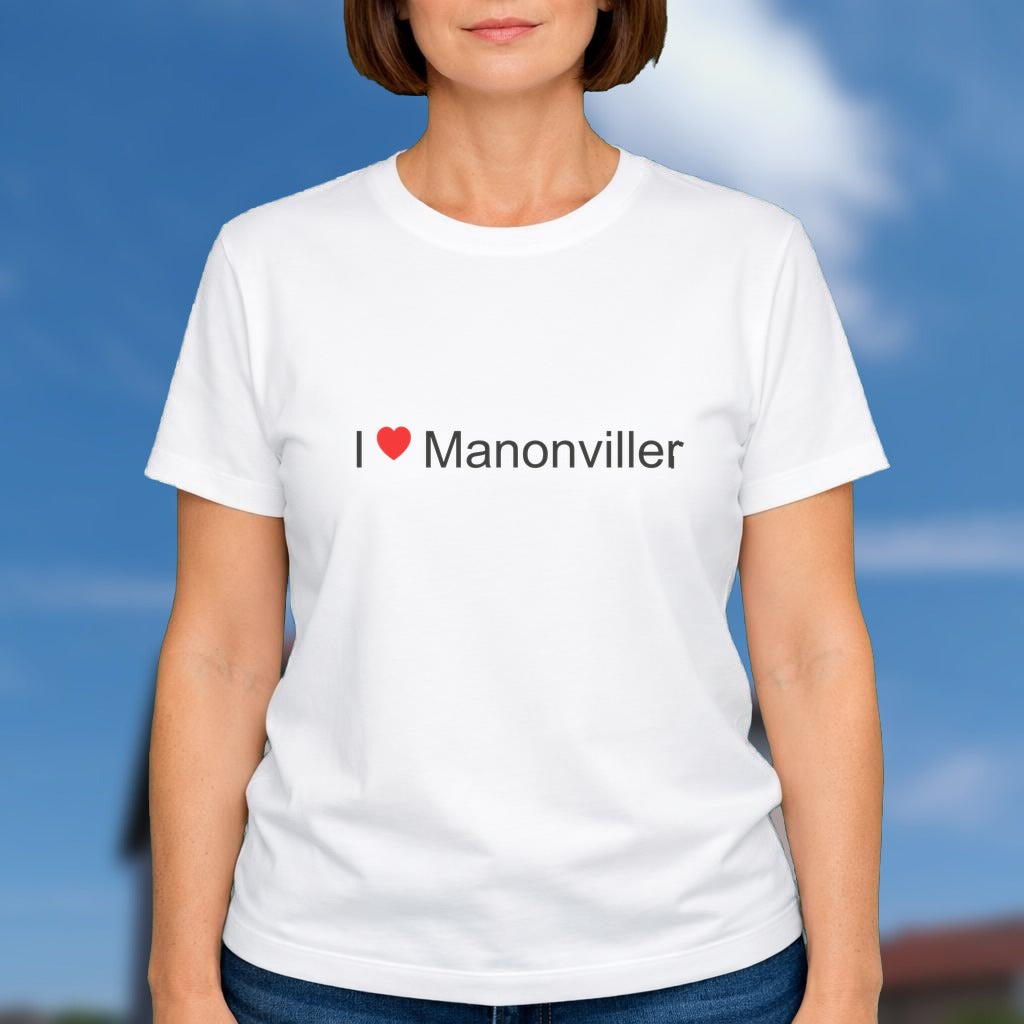 T-shirt I love manonviller