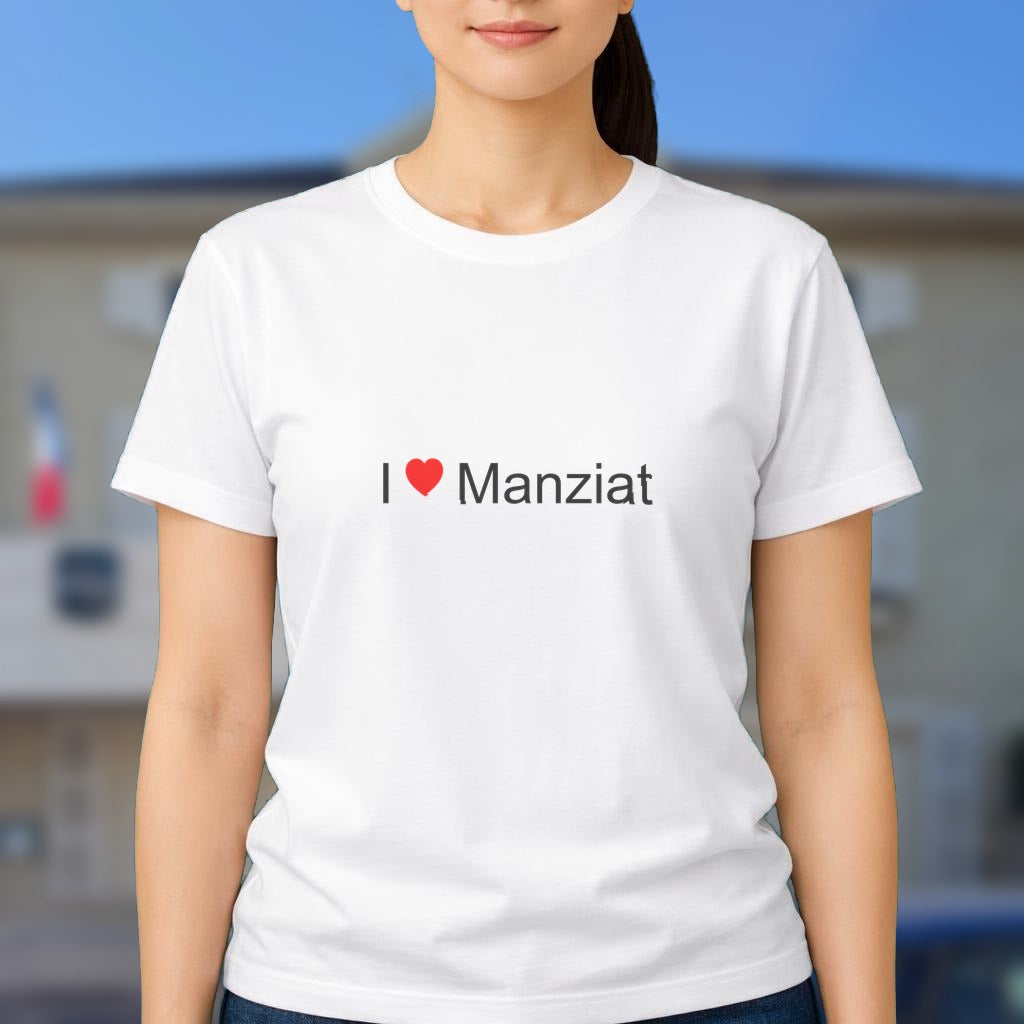 T-shirt I love manziat