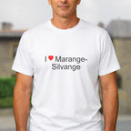 T-shirt I love marange-silvange