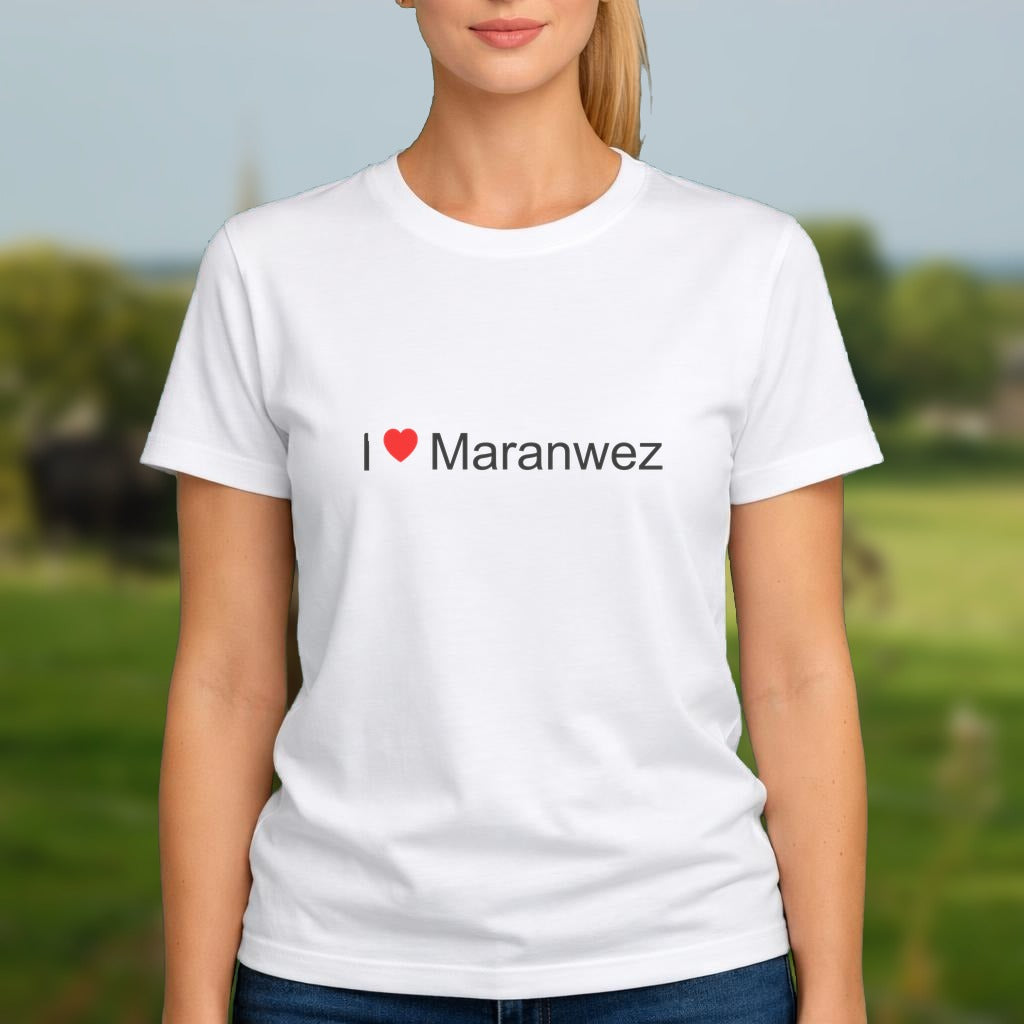 T-shirt I love maranwez