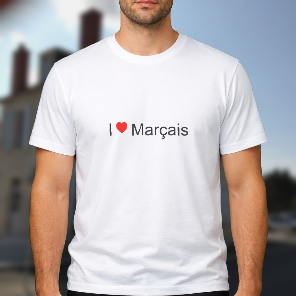 T-shirt I love marçais