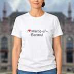 T-shirt I love marcq-en-barœul