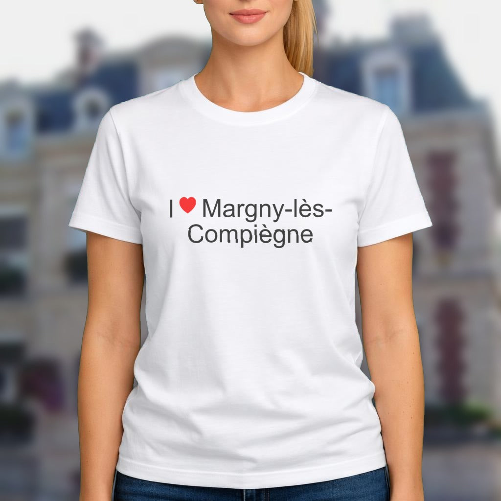 T-shirt I love margny-lès-compiègne