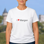 T-shirt I love margon