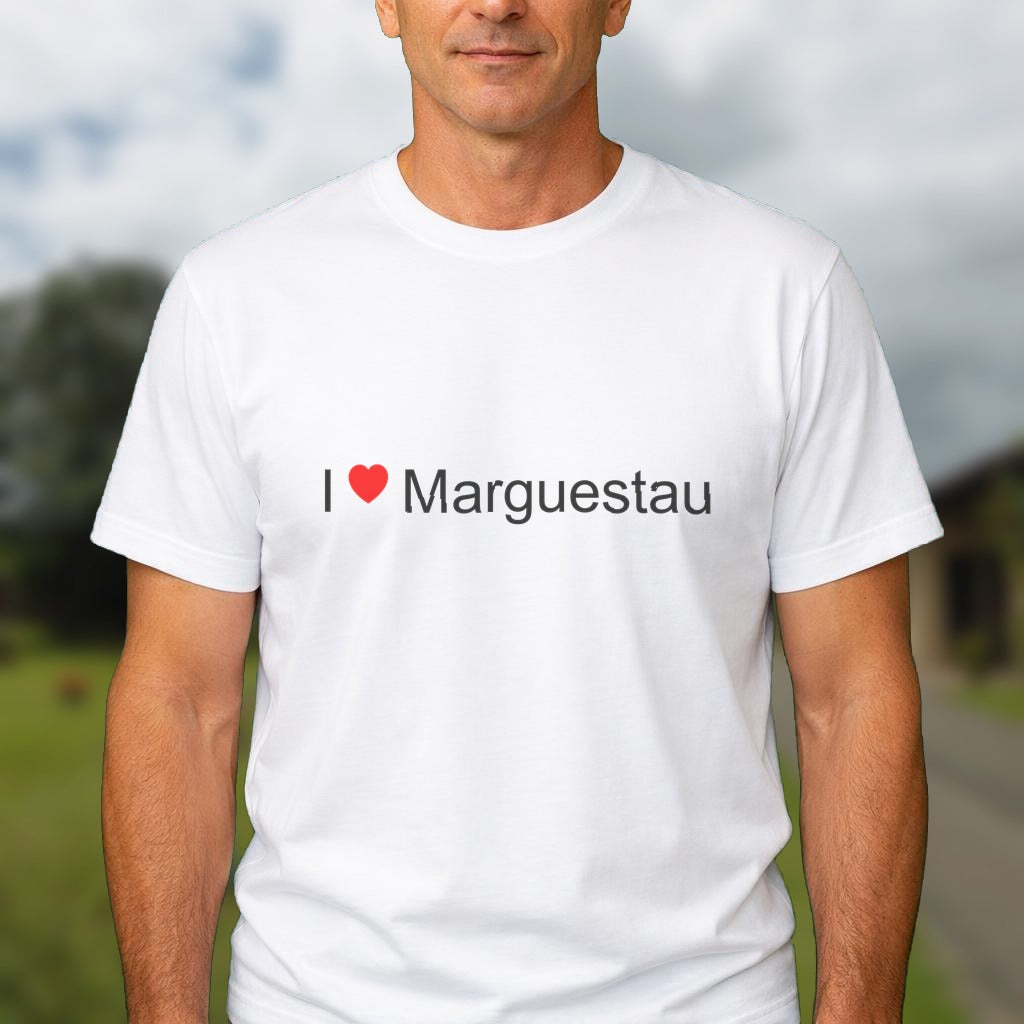 T-shirt I love marguestau