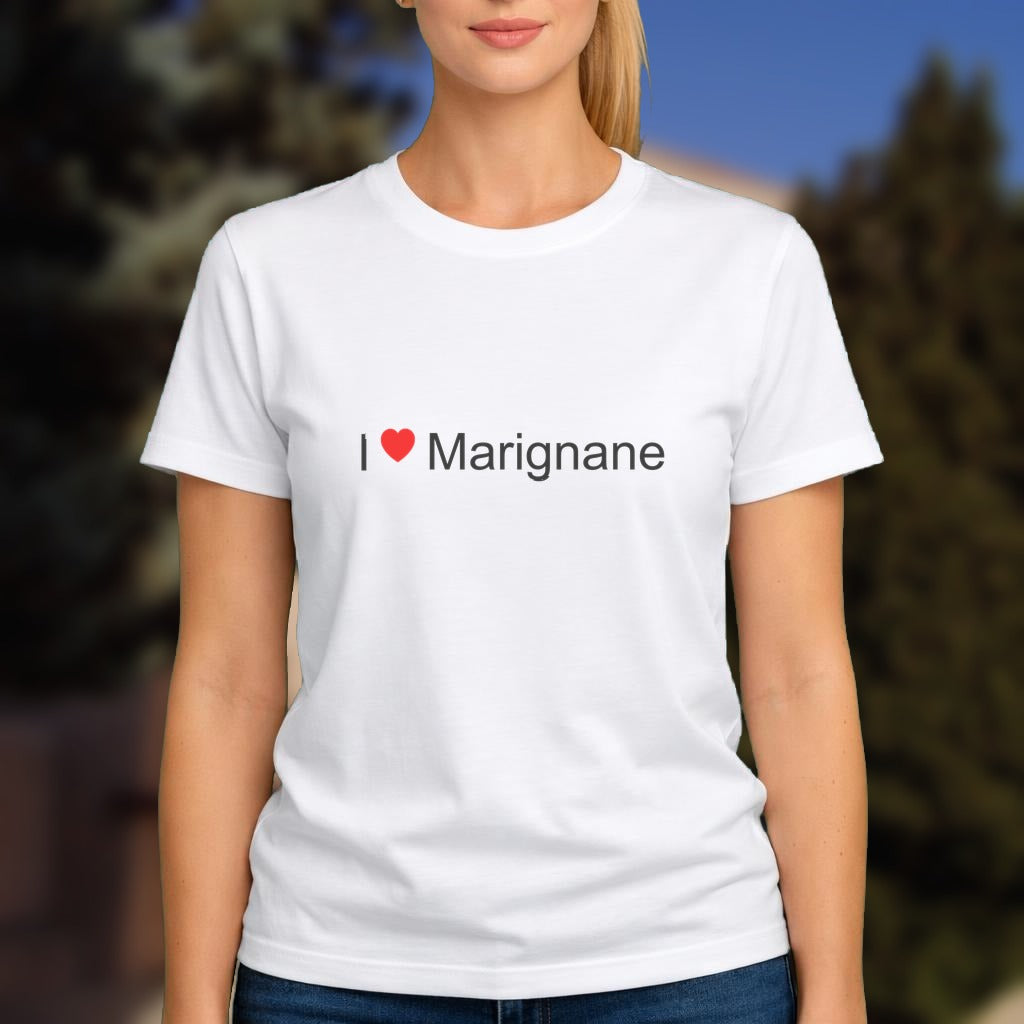 T-shirt I love marignane